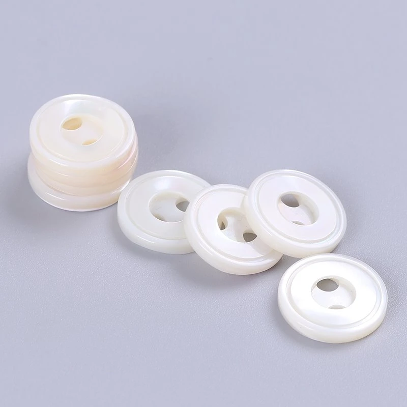 Natural Shell Buttons For Garments Shirt